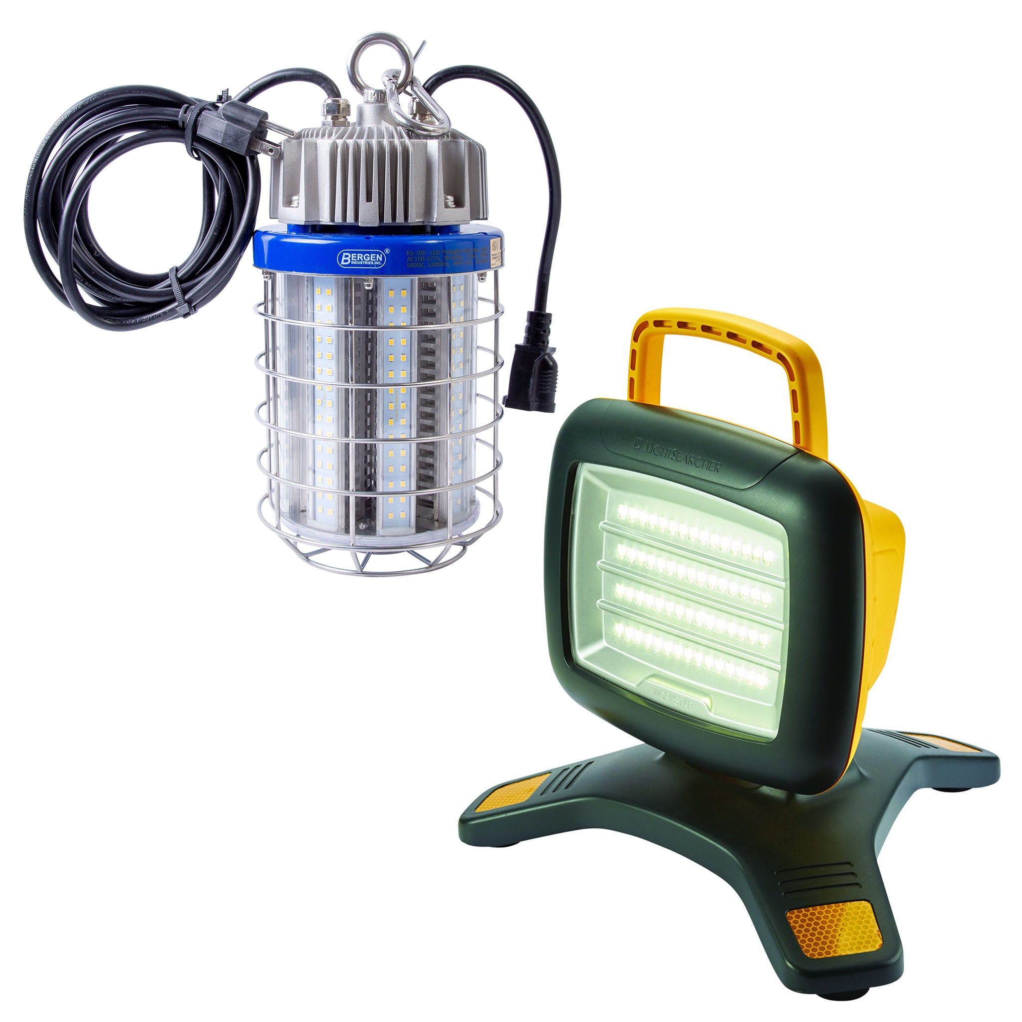 Portable Lights | Portable LED Construction & Heavy-Duty Lighting Solutions | Warehouse-Lighting.com