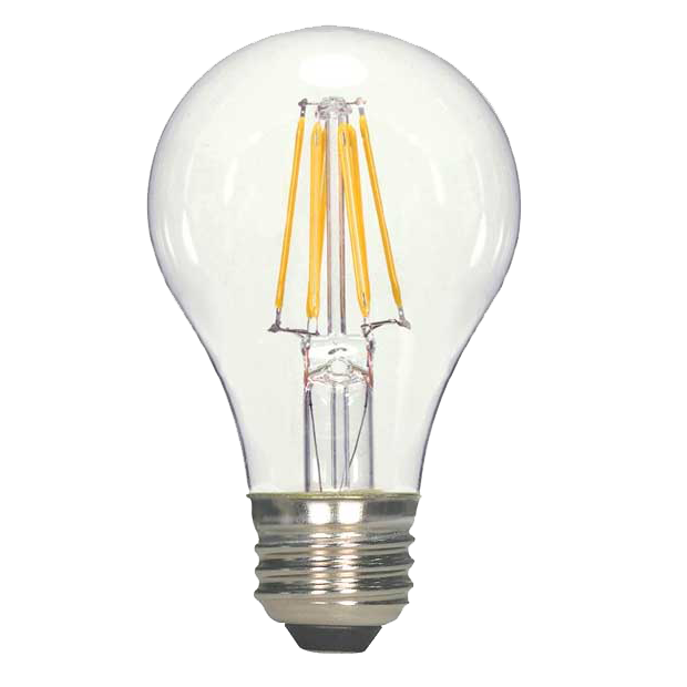 1 Motion Sensor Occupancy LED Bulb 60w Equivalent 9w 3000k Bright White A19  E26