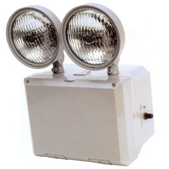 Emergency Lighting LED Steel Unit - 120 Minute Battery