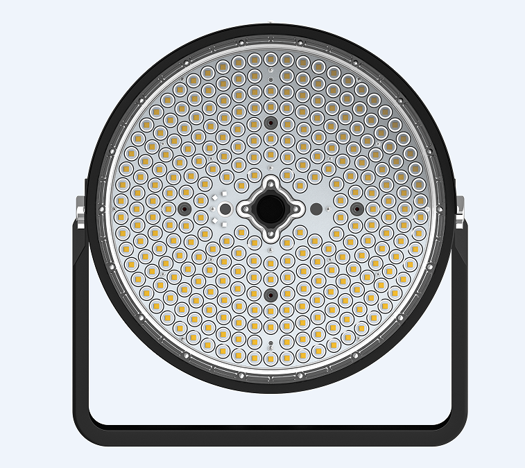 LED Sport Light, 500W, 5000K, Dimmable, 15°, 30° or 60° Beam Angle, 277-480V