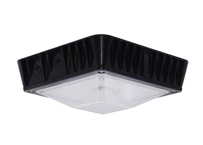 LED Mini Canopy Light, 5451 Lumen Max, Wattage & CCT Selectable, 120-277V