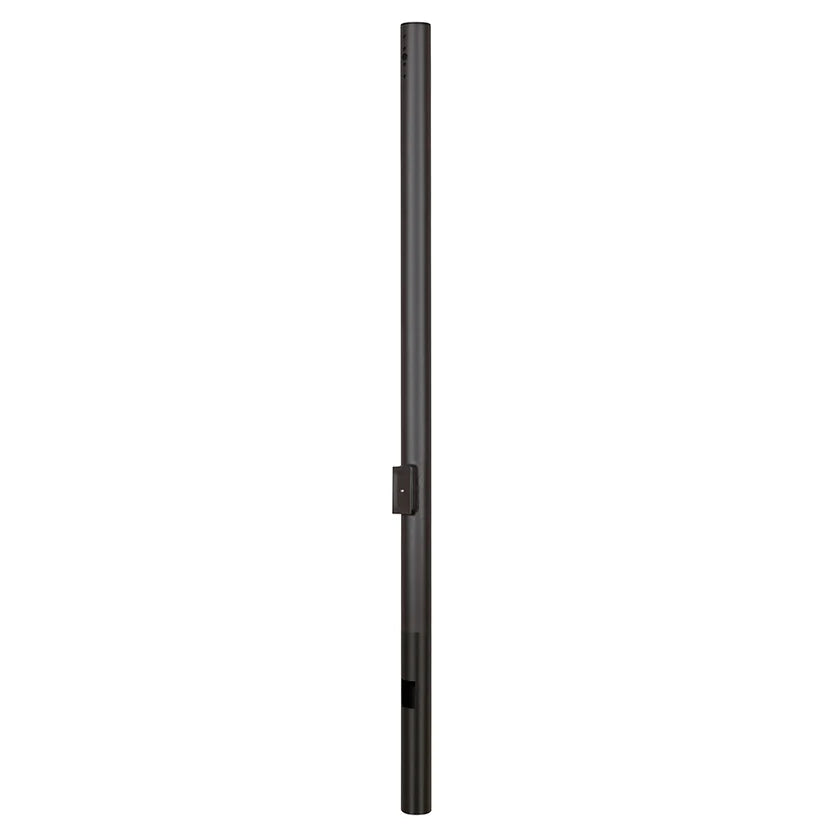 15 Foot 4 Inch Direct burial Straight Round Steel Pole 11G