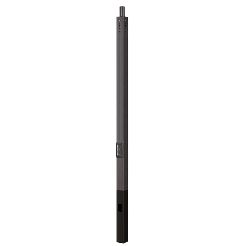 15 Foot 4 Inch Direct burial Straight Square Steel Pole 11G