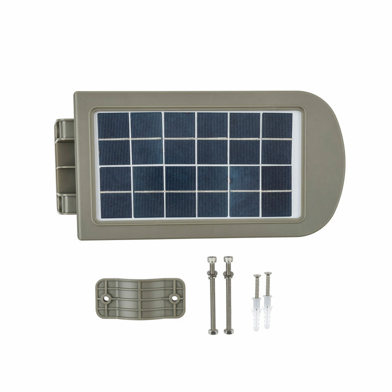 6W Solar Area Light w/ Motion Sensor and Timer