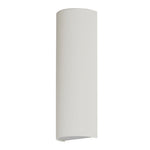 Prime 18" Tall LED Sconce, 820 Lumens, 12W, 3000K, 120V White Linen, Oatmeal, Black Organza, or Grass Cloth Finish