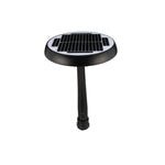 Commercial Grade Solar Pedestrian LED Post Light, 3700 Lumen Max, 6000K, w/ Motion Sensor and Timer - 3" Fitter