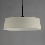 Paramount 21" LED Pendant, Natural Aged Brass or Black