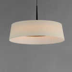 Paramount 21" LED Pendant, Natural Aged Brass or Black