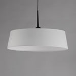 Paramount 21" LED Pendant, Natural Aged Brass or Black