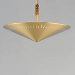 Helsinki 20" Pendant, Natural Aged Brass