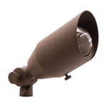 LANDSCAPE UPLIGHT 5W, 12V AC/DC, IP67, 400LM, 3000K, 90°~10° ADJ, Antique BRONZE or Bronzed BRASS