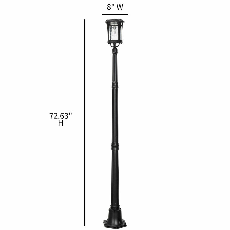 Aurora Solar Lamp Post with EZ Anchor