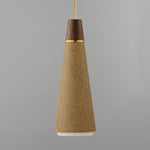 Sumatra 1-Light Pendant, Natural Aged Brass