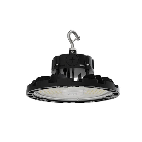 Aries G4 LED UFO High Bay, 24,000 Lumen Max, Wattage and CCT Selectable,  Black Finish, Comparable to 320-400 Watt HID Fixture, 120-277V