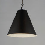 Veritas 18" 1-Light Pendant, Chestnut Bronze, Heritage, or Satin Nickel