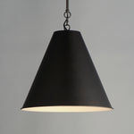 Veritas 18" 1-Light Pendant, Chestnut Bronze, Heritage, or Satin Nickel