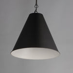 Veritas 18" 1-Light Pendant, Chestnut Bronze, Heritage, or Satin Nickel