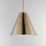 Veritas 18" 1-Light Pendant, Chestnut Bronze, Heritage, or Satin Nickel