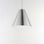 Veritas 18" 1-Light Pendant, Chestnut Bronze, Heritage, or Satin Nickel