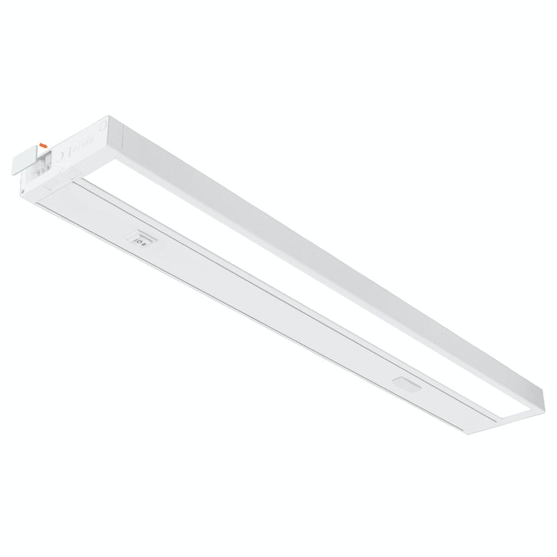 14" LED Undercabinet Bar Light, 8W, 570 Lumens, CCT Selectable, 120V, White or Bronze Finish