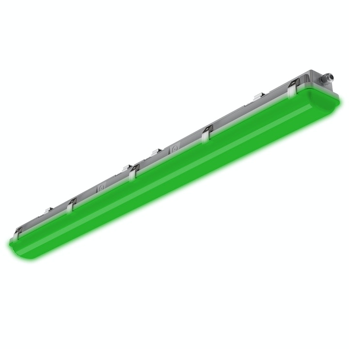 4ft Vapor Tight High Output, 4200 Lumens, 80W, Green Horticultural Light