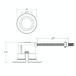 4" Commercial Downlight: CMD-Line, Wattage and CCT Selectable, 120-277V