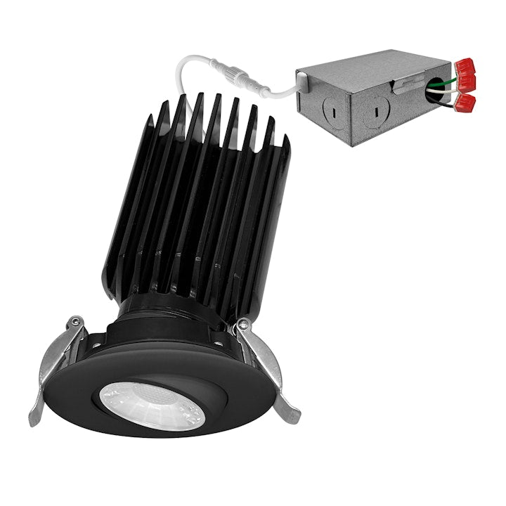 3" Gimbal Downlight: SnapTrim-Line, 12W, 1000 Lumens, CCT Selectable, 120V