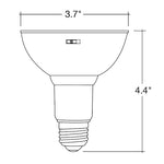 6PK PAR Series: 5-CCT LED Bulb, PAR30 75W Equivalent, 10W, 120V