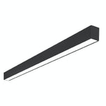 4FT C-Line: Suspended Linear w/ Uplight, 6250 Lumen Max, Wattage and CCT Selectable, 120-277V, Black or White Finish