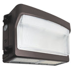 2-in-1 Traditional or Full Cut Off Wall Pack, 13,500 Lumen Max, Wattage and CCT Selectable, 120-277V, Bronze or Black Finish