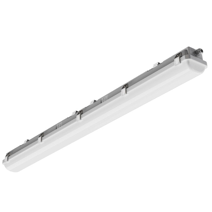 2ft Vapor Tight Fixture, 3750 Lumen Max, Wattage and CCT Selectable, 120-277V