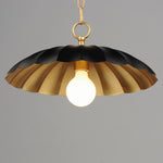 Primrose 1-Light Pendant, Black, Dark Grey or Matte White