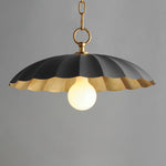 Primrose 1-Light Pendant, Black, Dark Grey or Matte White