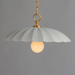 Primrose 1-Light Pendant, Black, Dark Grey or Matte White