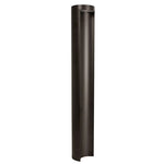 DECORATIVE LED COLUMN PATH LIGHT, 200 Lumens, 12-24V, 5W, 30K, Black or Oil-Rubbed Bronze