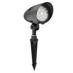 24W X-GEN BULLET LANDSCAPE FLOOD LIGHT, 3000K OR 4000K, 12V, BLACK or BRONZE