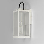 Nassau VX 1-Light Large Outdoor Wall Lantern, Black or White / Black