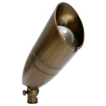 INTEGRATED ALUM. LED SPOT LIGHT AC/DC12-24V 7W 3CCT 3/4/5K 700LM, Black, Antique Brass, or Oil-Rubbed Bronze