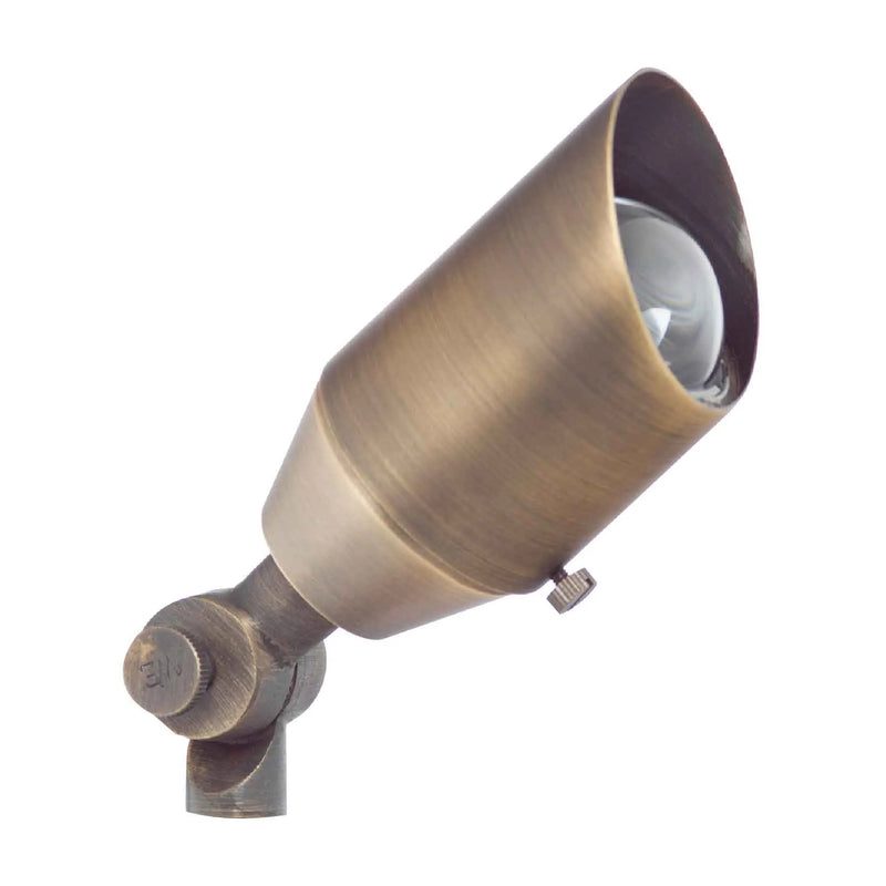 LANDSCAPE UPLIGHT 5W, 12V AC/DC, IP67, 400LM, 3000K, 90°~10° ADJ, Antique BRONZE or Bronzed BRASS