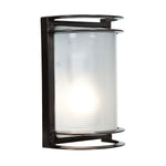 1 Light Outdoor Wall Light, 60W, 120V, Bronze Finish, Nevis Collection