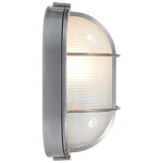 1 Light Outdoor Bulkhead, 100W, 120V, Satin Finish, Nauticus Dual Mount Collection