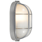 1 Light Outdoor Bulkhead, 100W, 120V, Satin Finish, Nauticus Dual Mount Collection