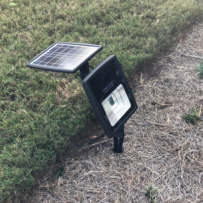 2 PK Solar Flood Light w/Warm White LEDs, 2700K