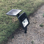 2 PK Solar Flood Light w/ Bright White LEDs, 6000K