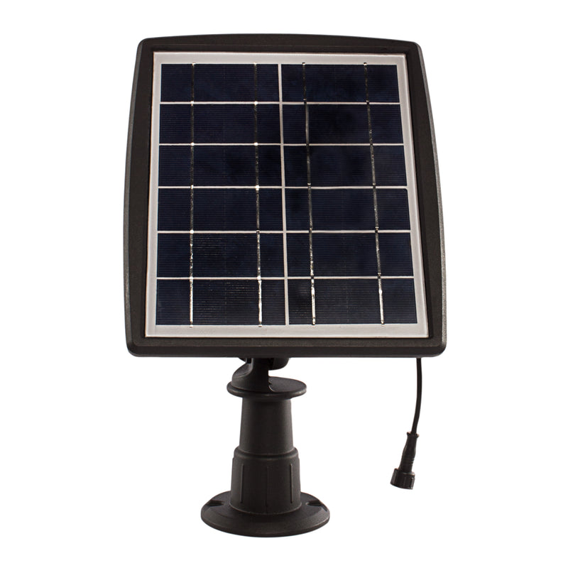 2 PK Solar Flood Light w/Warm White LEDs, 2700K