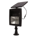 2 PK Solar Flood Light w/Warm White LEDs, 2700K