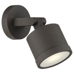 Outdoor Adjustable LED Spotlight, 500 Lumens, 6W, 3000K, 120V, Bronze Finish