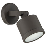 Outdoor Adjustable LED Spotlight, 500 Lumens, 6W, 3000K, 120V, Bronze Finish