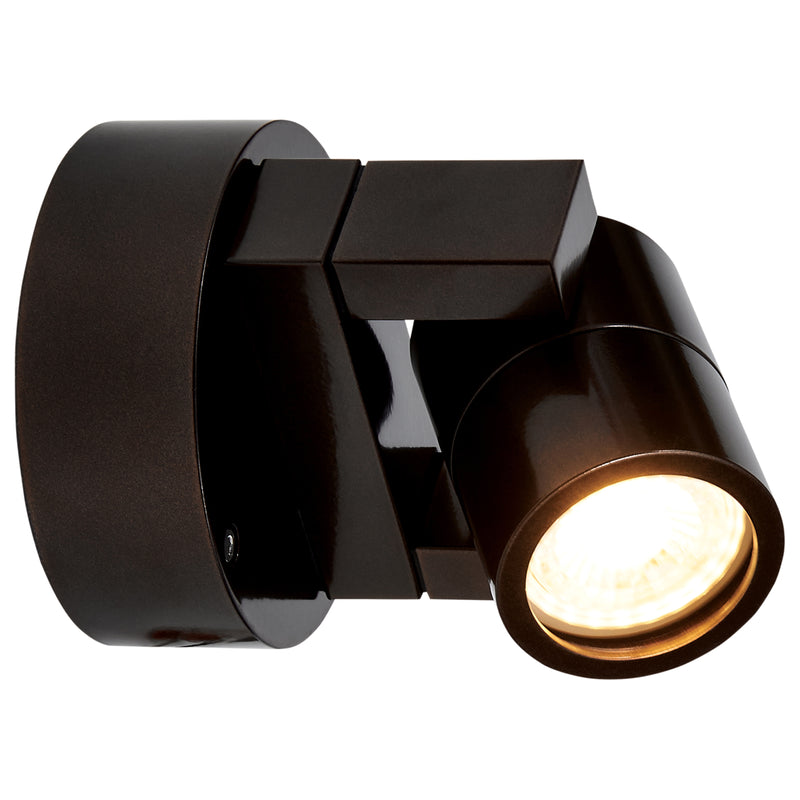 Outdoor Adjustable LED Spotlight 5W, 120V, Bronze Finish, KO Collection