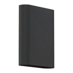 Dual Voltage LED Wall Sconce, 1000 Lumens, 40W, 3000K, 120V, Black Finish, Lux Collection